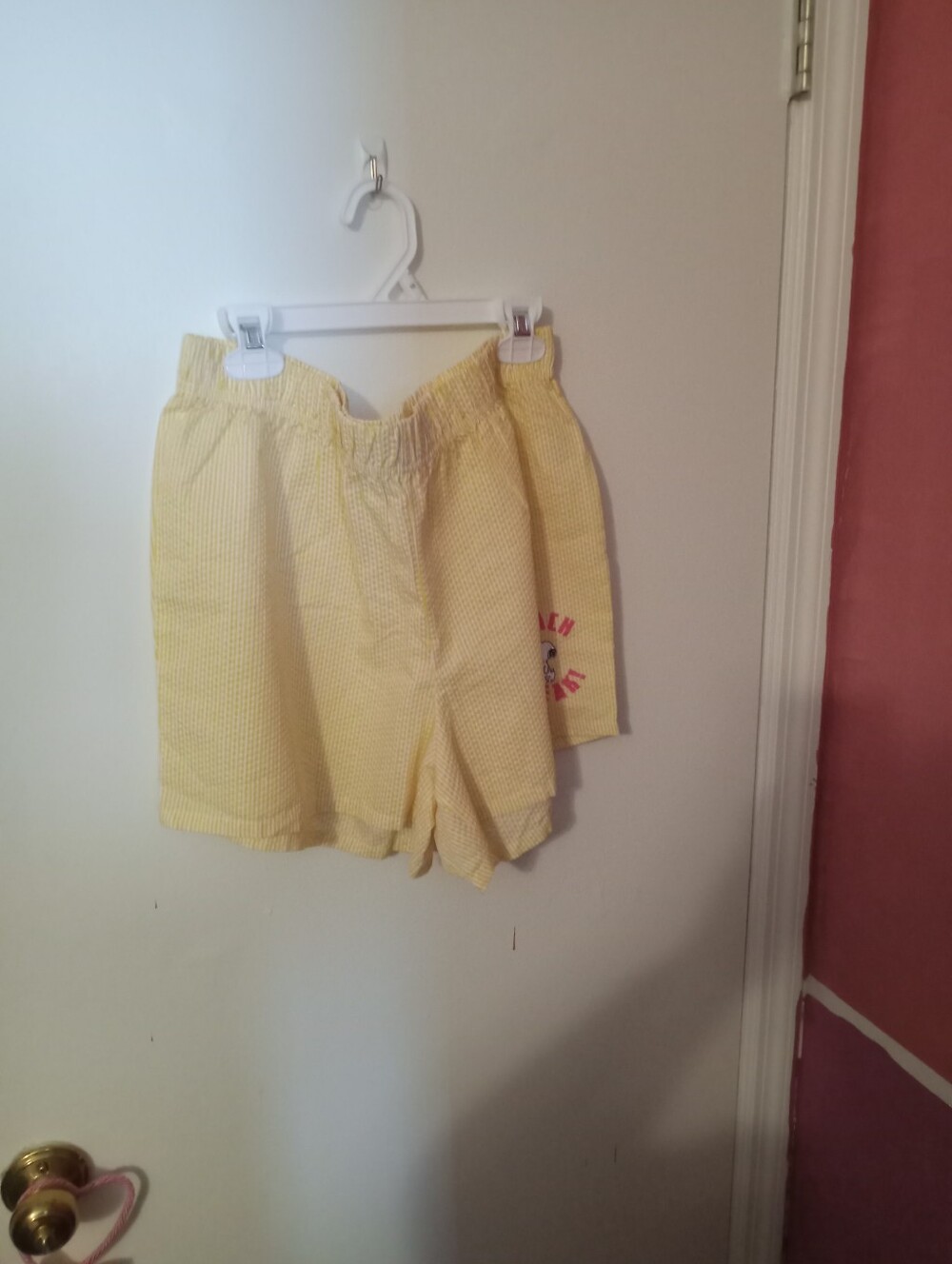 Women's Size M Peanuts Snoopy Pajama Shorts
